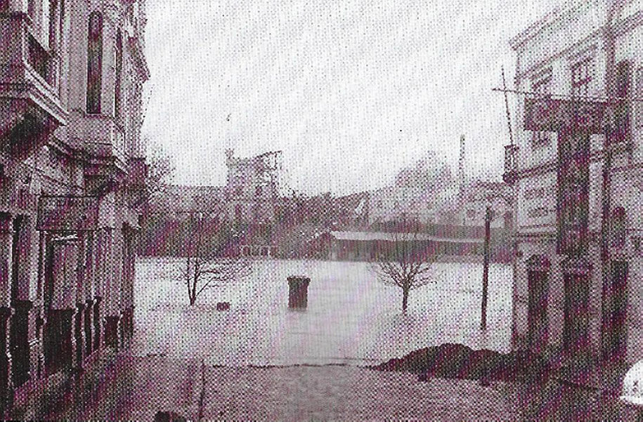 Imagen tomada del libro “Valdivia 1960: entre aguas y escombros”, del profesor Carlos Rojas.